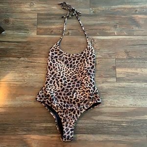 Spiritual Gangster Cheetah Print Raza 1 Piece Swim